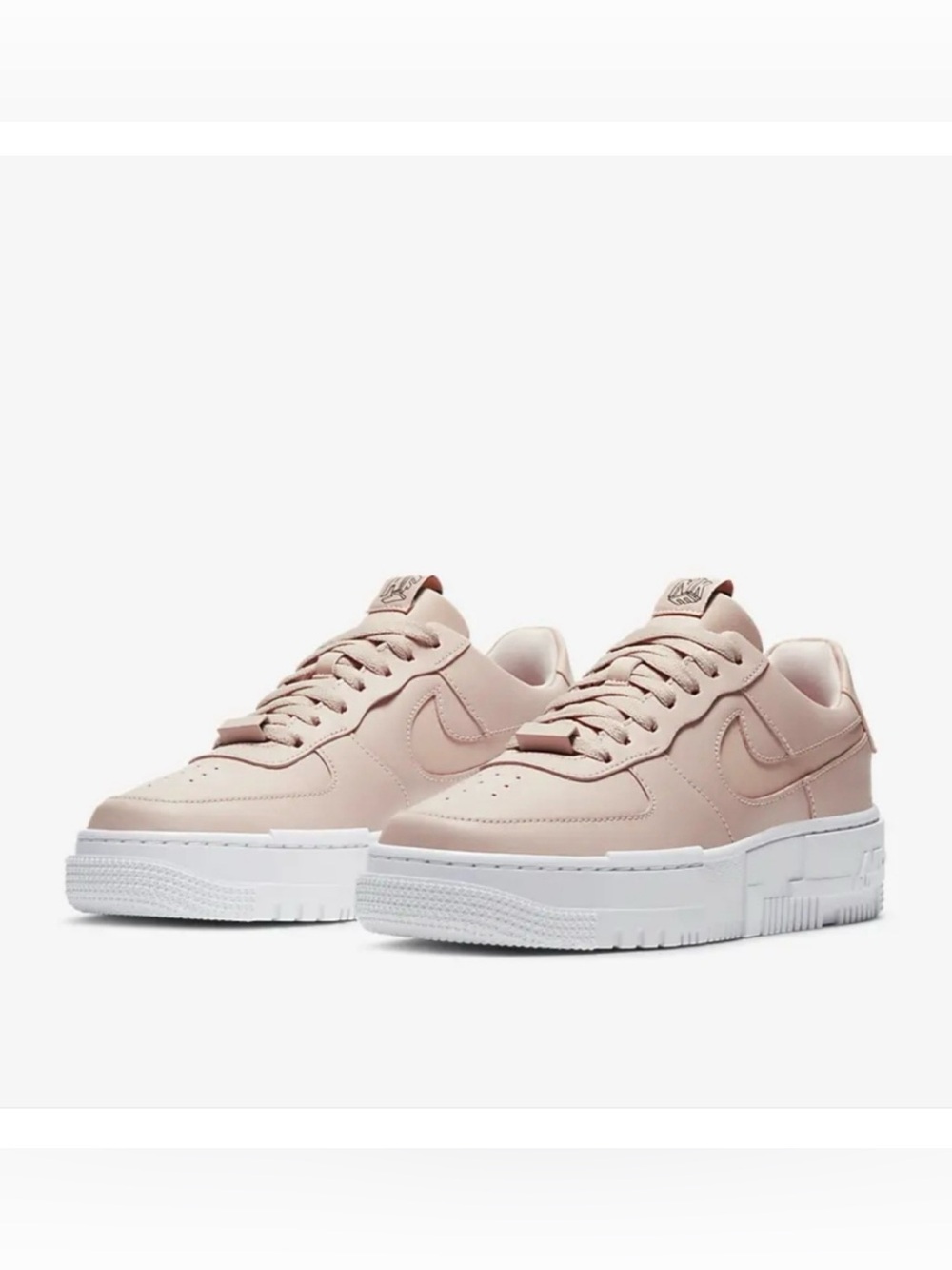 Nike Air Force 1 Pixel Particle Beige Women’s Sporty Activewear Sneakers Size 9